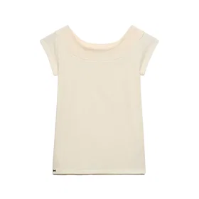 Superdry Athletic Essential Off Shoulder Kortärmad T-shirt (Dam)