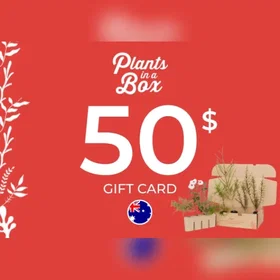 Plants in a Box Gift Card 50 AUD
