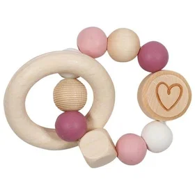 Goki Trägreppring Hjärta Rosa 65244