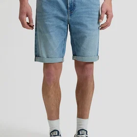 Lee 5 Pocket Short Slim Fit Jeans (Herre)