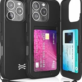 Toru CX Slim Étui Portefeuille pour iPhone 16 Pro