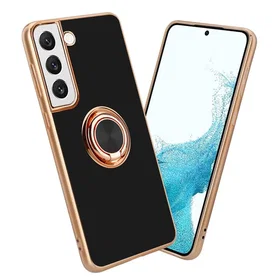 Cadorabo Étui en Silicone TPU avec Anneau et Support de Voiture Magnétique pour 