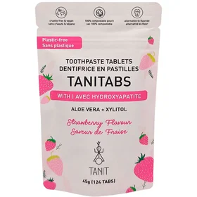 Tanit TANITABS Strawberry Tandpastatabletter 124st
