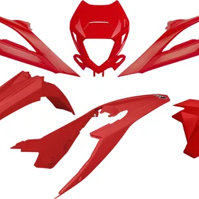 UFO Bekit801@063 Kit de Plastique Rouge