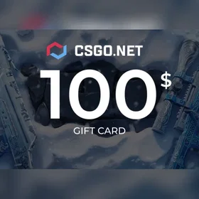 CSGO.NET Gavekort 100 USD