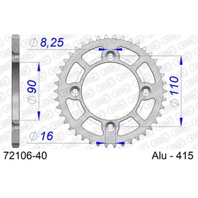 Afam 72106 1 Hastighet 40T