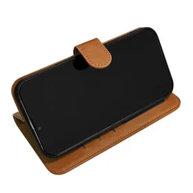 konstläder Etfodral med Stativ och Magnetisk Stängning för Apple iPhone 14 Pro Max