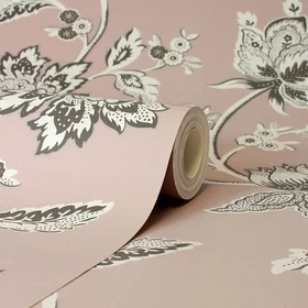 Fine Decor Juliette Floral Papier peint Rose FD43451