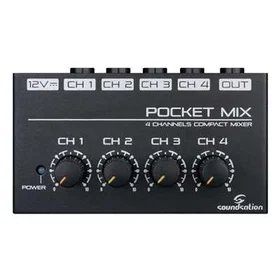 Soundsation POCKET-MIX 4 Channel Mixer