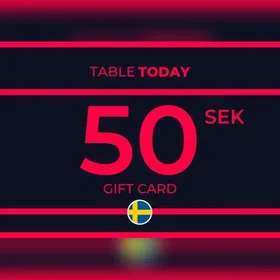 TableToday Gavekort 50 SEK