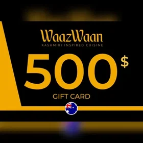 WaazWaan Gift Card 500 AUD