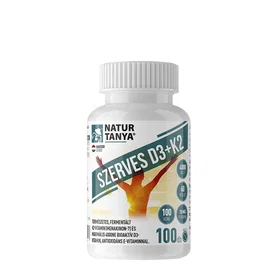 Natur D3+K2 Vitamin 100 Tabletter