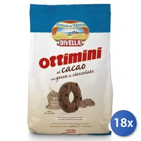Divella Ottimini al Cacao Biscuit Chocolate 400g