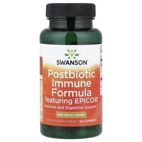 Swanson Postbiotic Immune Formula 500mg 60 Capsules