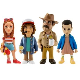 MiniX Stranger Things Action Figure Eleven Dustin Hopper Max
