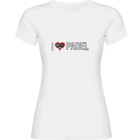 Kruskis I Love Padel Kortärmad T-shirt (Dam)