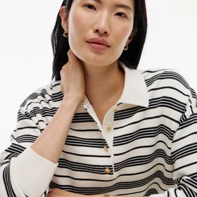 Tommy Hilfiger Bomull Full Needle Polo LS (Dame)