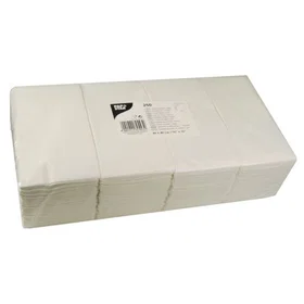 Papstar White Paper Napkins 400x400mm 250pcs