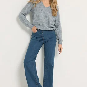 Long Tall Sally Bea Wide Leg Jeans (Women's)