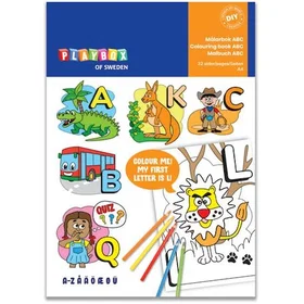 Playbox Malebok ABC 32 sider