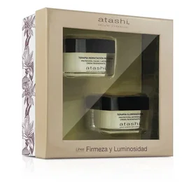 Atashi Firmeza y Luminosidad Gavesæt (Kremserum, Fysiologisk Serum)