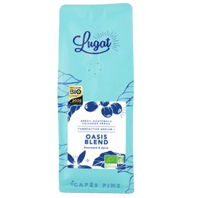 Cafés Lugat Oasis Blend 1 Kg (Grains Entiers)