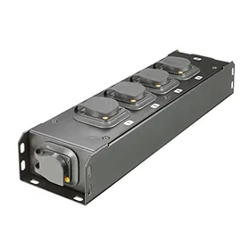 Adam Hall PROPORT 5-Way Power Strip Surge Protected AHPROPORT4TT