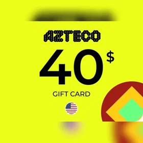 Azteco Bitcoin Voucher - Lightning Presentkort 40 USD