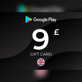Google Play Presentkort 9 GBP