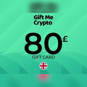 Gift Me Crypto Card 80 GBP