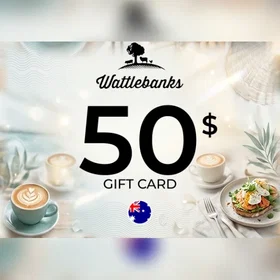 Wattlebanks Coastal Café Gavekort 50 AUD