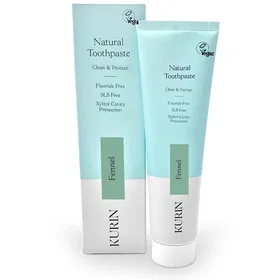 Kurin Natural Fennel Toothpaste 100ml 2-pack
