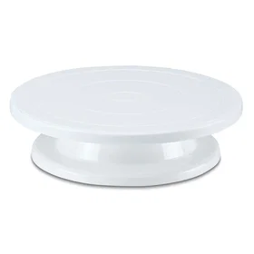 Städter Cake Stand Rotating White Plastic Ø27.5cm