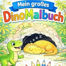 Mein Großes DinoMalbuch Coloring Book