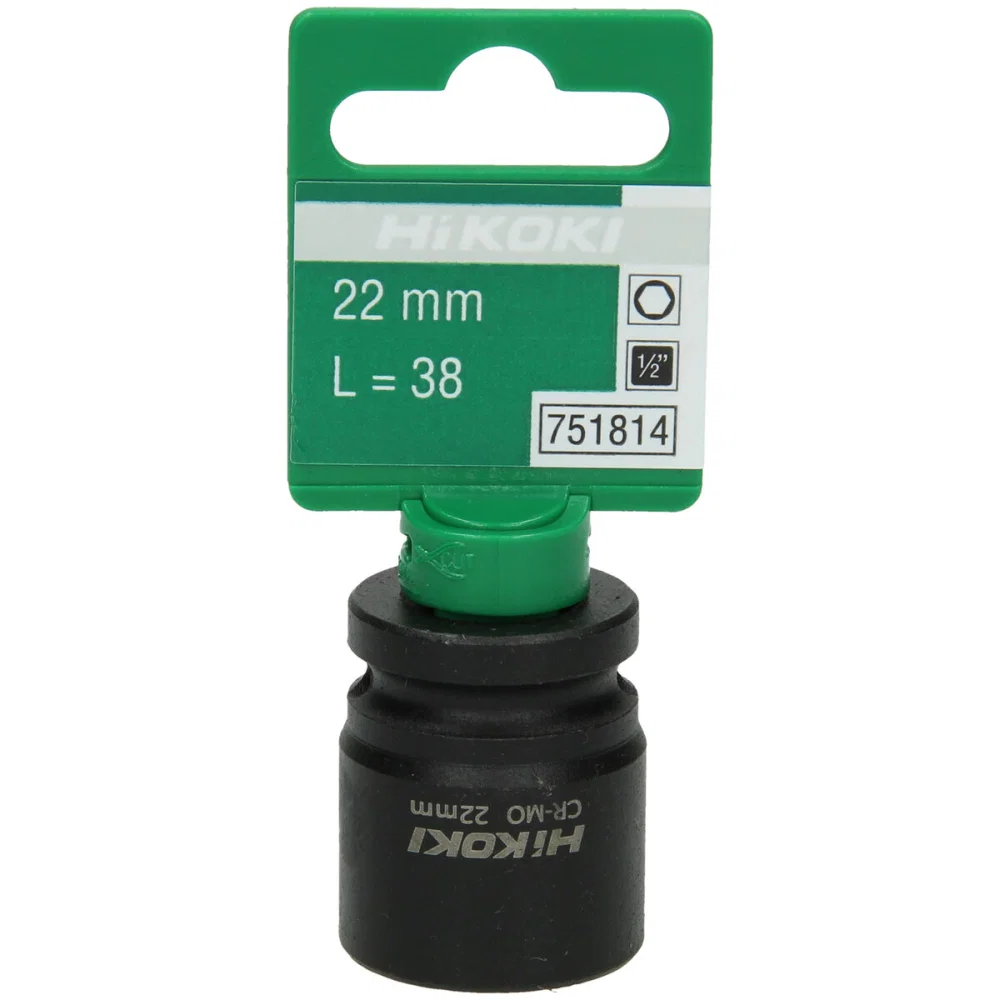 HiKOKI ET1016978 Impact Socket 1/2" 22mm