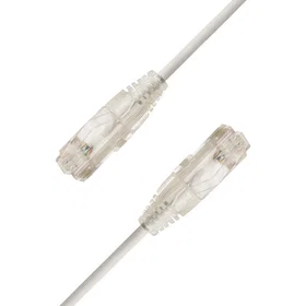 Linkit Slim U/UTP Cat6A 2m Patch Cable SUTPC6A-0200M-WH 3-Pack