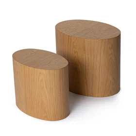 Homitis Sidebord Elipse 34 x 49 x 40 cm