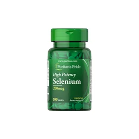 Puritan's Pride Selenium 200mcg 100 Tablets