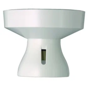 MK Straight Batten Lamp Holder White