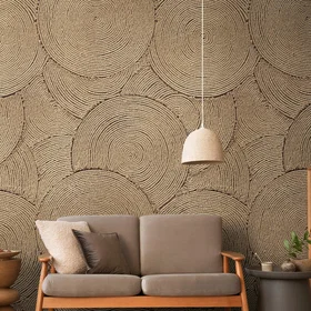 Livingwalls Circle Photo Wallpaper XXL