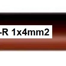 MG H1Z2Z2-K-R-4MM2/500M Fotovoltaisk kabel 1x4mm2, 0.6/1kV, rød