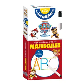 Pat Les Incollables Maxi Uppercase Writing Fiches 40-Card