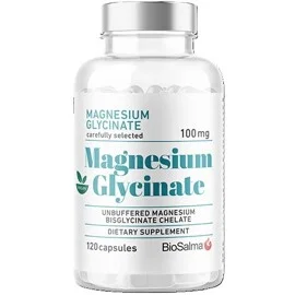 Biosalma Magnesium Glycinate 120 Kapslar