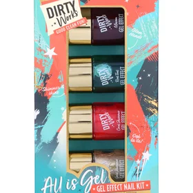 Dirty Works Kynsikoriste -setti Gel Effect 9 ml