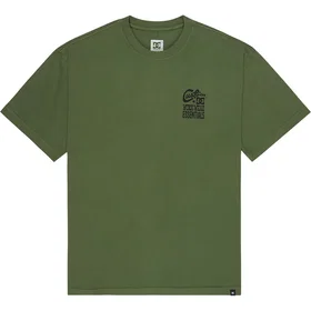 DC Shoes Knotted Kortärmad T-shirt Grön (Herr)