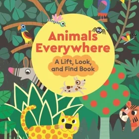 Animals Everywhere Children's Coloring Book