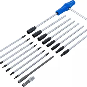 BGS Technic 7985 T-Handle Screwdriver och hylsnyckelsats 19pcs