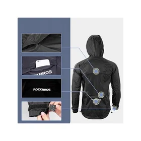 RockBros YPY013BK2XL Regnjakke (Unisex)