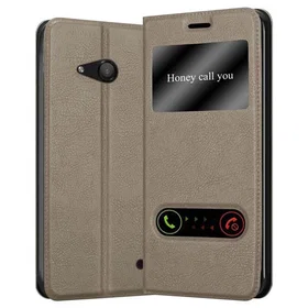 Cadorabo Wallet Case with Magnetic Closure Kickstand and 2 Viewing Windows for N