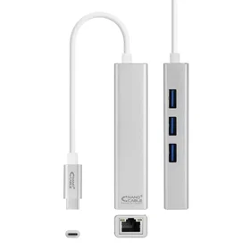 NanoCable USB-C till Gigabit Ethernet-adapter
